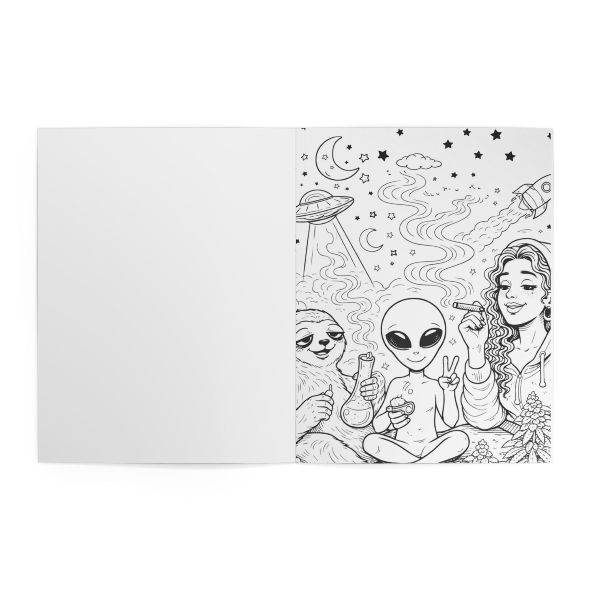 The 420 Collection Coloring Book (Adult Coloring Book)