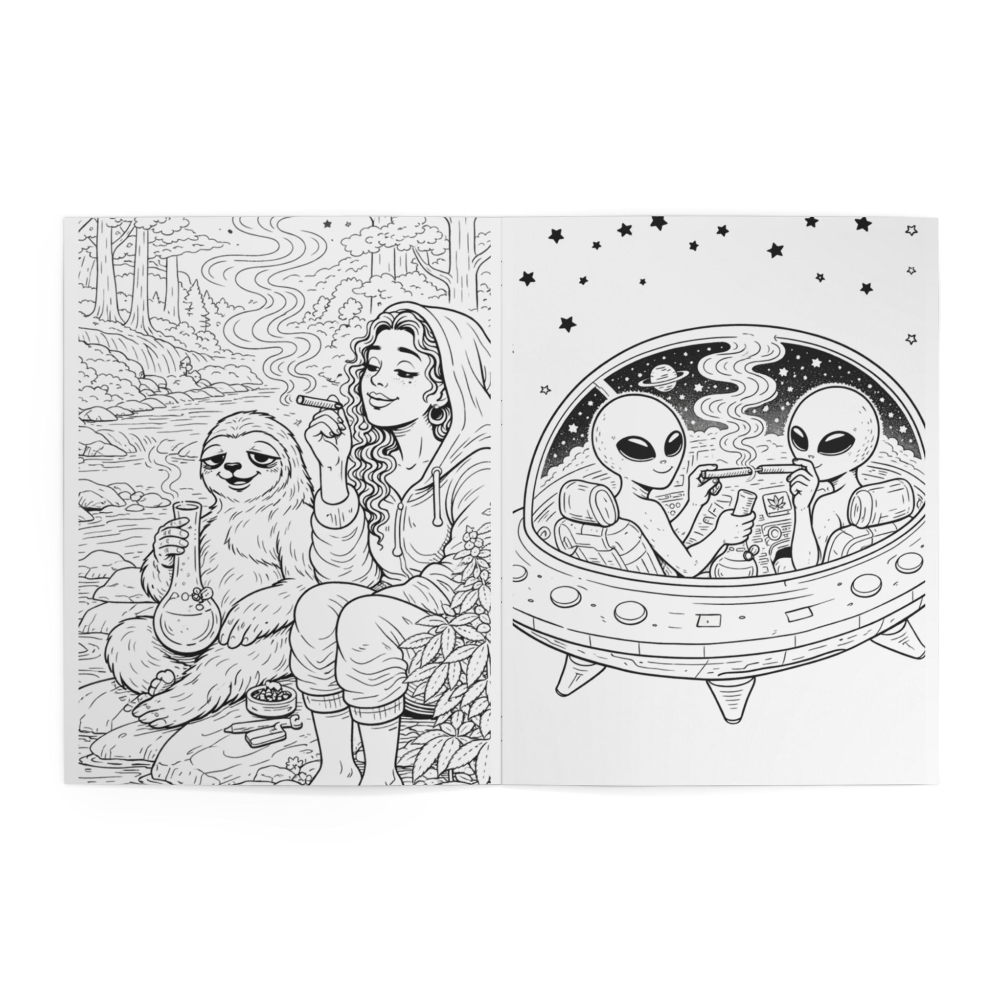 The 420 Collection Coloring Book (Adult Coloring Book)